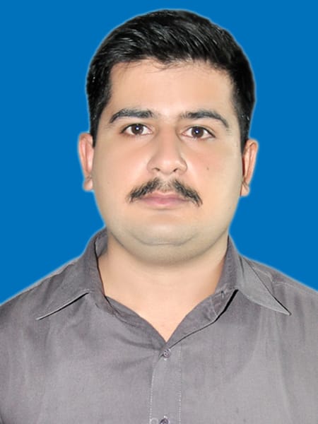 Team member Muhammad Daniyal Khan